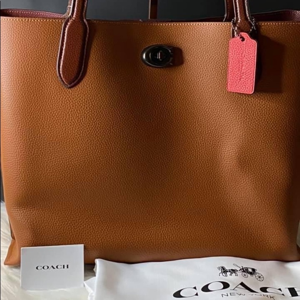 🇨🇦 SOLD!! 🔆BRAND NEW🔆 Coach Willow Tote - Picture 13 of 14